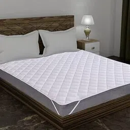 Elastic Strap Waterproof Breathable Double Size Mattress Protector-picture-5