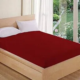 Waterproof Breathable Fitted Single Bed Mattress Protector-image-94