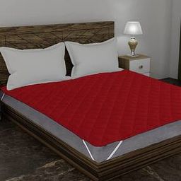 Elastic Strap Waterproof Breathable Queen Size Mattress Protector-79