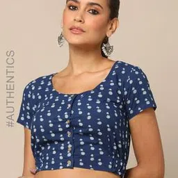 Block Print Front-Open Blouse-image-38