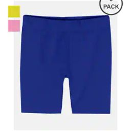 Pack of 3 Flat-Front Shorts with Elasticated Waistband-picture-10