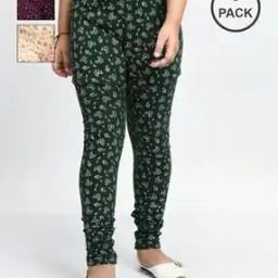 Pack of 3 Eco-Friendly Floral Print Leggings-51