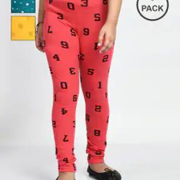 Pack of 3 Eco-Friendly Floral Print Leggings-picture-42