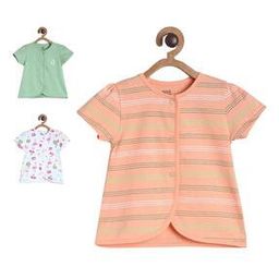 Pack of 3 Round-Neck A-Line Jhablas-image-64