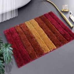 Colourblock Rectangular Bath Mat-image-18
