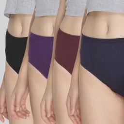 Pack Of 4 High Rise Briefs-picture-5