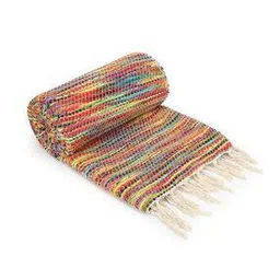 mezposh Striped Sofa Throw with Tassels-picture-28