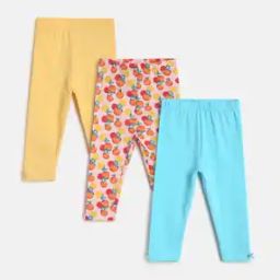 Pack of 3 Printed Leggings-image-94