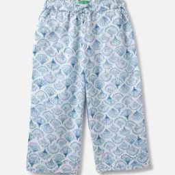 Girls Graphic Print Relaxed Fit Palazzo-picture-33