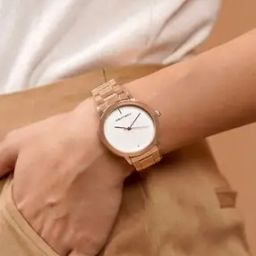 AMWW848 Women Analogue Watch with Push-Button Clasp-image-28