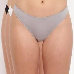 Women Pack of 3 Thongs with Elasticated Waist-image-8