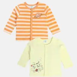 Boys Pack of 2 Printed Front-Open Jhablas-50