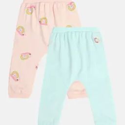 Girls Pack of 2 Leggings with Elasticated Waist-picture-21
