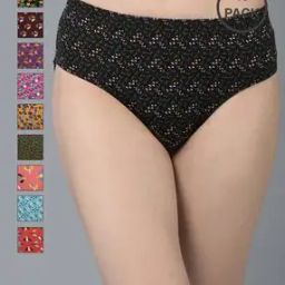 Pack of 10 Printed Assorted Low-Rise Hipster Panties-picture-49
