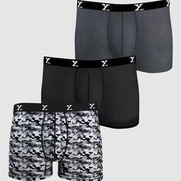 Pack of 3 Graphic Print Trunks-image-4