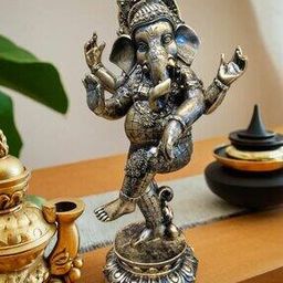 Standing Ganesha Antique Showpiece-image-26