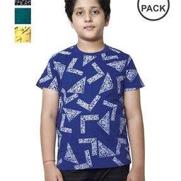Boys Regular Fit Short Sleeve T-shirt-image-38