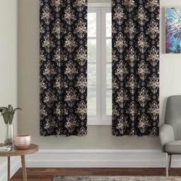 Pack of 2 Printed Polyester Window Curtains-14