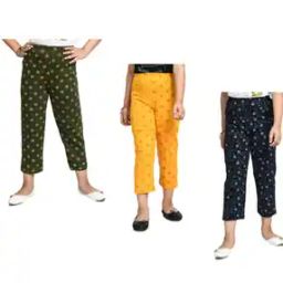 Girls Floral Pyjamas Pack Of 3-image-42