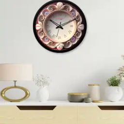Floral Design Wall Clock-14