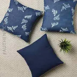 Set of 3 Handblock Print Cushion Covers-image-45