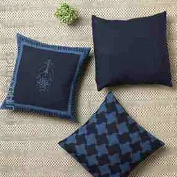 Set of 3 Handblock Print Cushion Covers-91