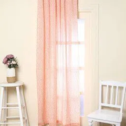 Hand-Dyed Handblock Print Cotton Door Curtain-image-25