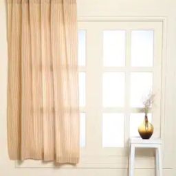 Hand Dyed Hand-Block Print Cotton Window Curtain-image-38