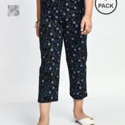 Pack of 2 Girls Cotton Printed Pyjamas-image-98