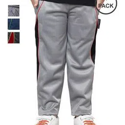indiweaves Boys Pack of 4 Track Pants with Drawstring Waist-picture-48