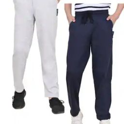 Pack of 2 Boys High-Rise Fitted Track Pants-picture-3