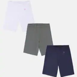 Pack of 3 Slim Fit Shorts-image-96