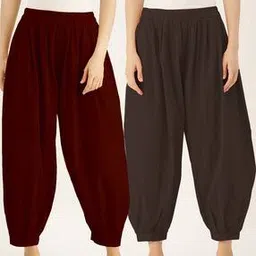 Set of 2 Salwars with Elasticated Waist-image-63