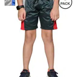 Boys Pack of 2 Regular Fit Flat Front Bermudas-image-18