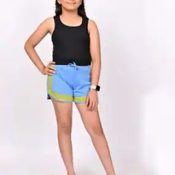 Girls Pack of 2 Regular Fit Hot Pants Shorts-image-86