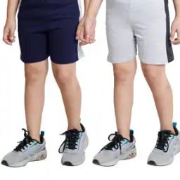 Boys Pack of 2 Flat Front Regular Fit Shorts-picture-12