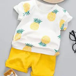 Printed Shorts & T-Shirt Set-picture-33