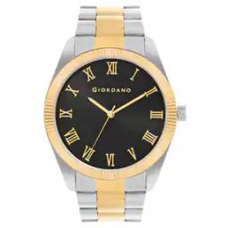 GZ-50112-77 Men Gold-Plated Round Shaped Analogue Watch-image-68
