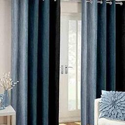 Set of 2 Polyester Shade Window Curtains-15