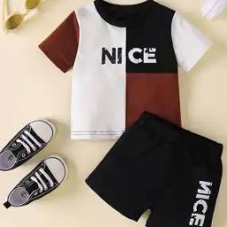 Boys Printed Shorts & T-Shirt Set-image-20