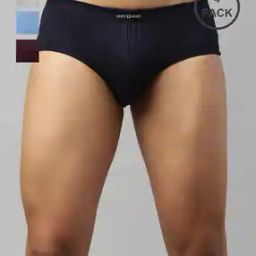 Pack of 4 Briefs with Elasticated Waist-7