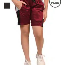  Girls High Rise Bermuda Shorts-image-90