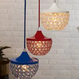 Set of 3 Round Cluster Chandelier-23