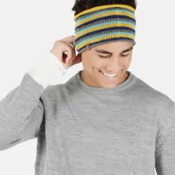 Striped Knitted Woolen Headband-picture-52