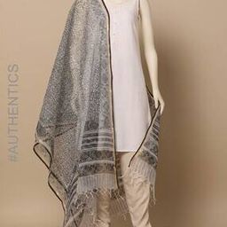 Sanganeri Handblock Print Kota Pure Silk Cotton Dupatta-image-31