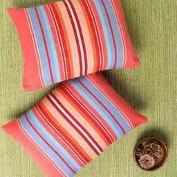 Set of 2 South Cotton Striped Covers-image-33