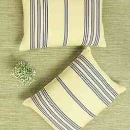 Set of 2 South Cotton Striped Cushion Cover in 14"x 20"-16