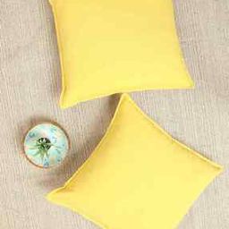 Set of 2 Flange South Cotton Cushion Cover in 20"x 20"-image-2