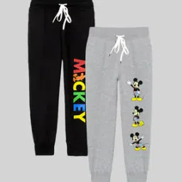 Pack of 2 Graphic Print Straight Track Pants-image-45