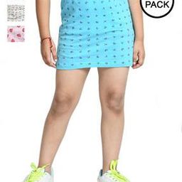 Pack of 4 Straight Fit Skirts-picture-28